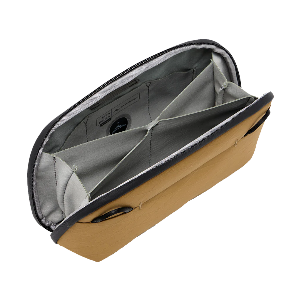 Peak Design Small Tech Pouch Coyote (1L, X-Pac) - Image 2