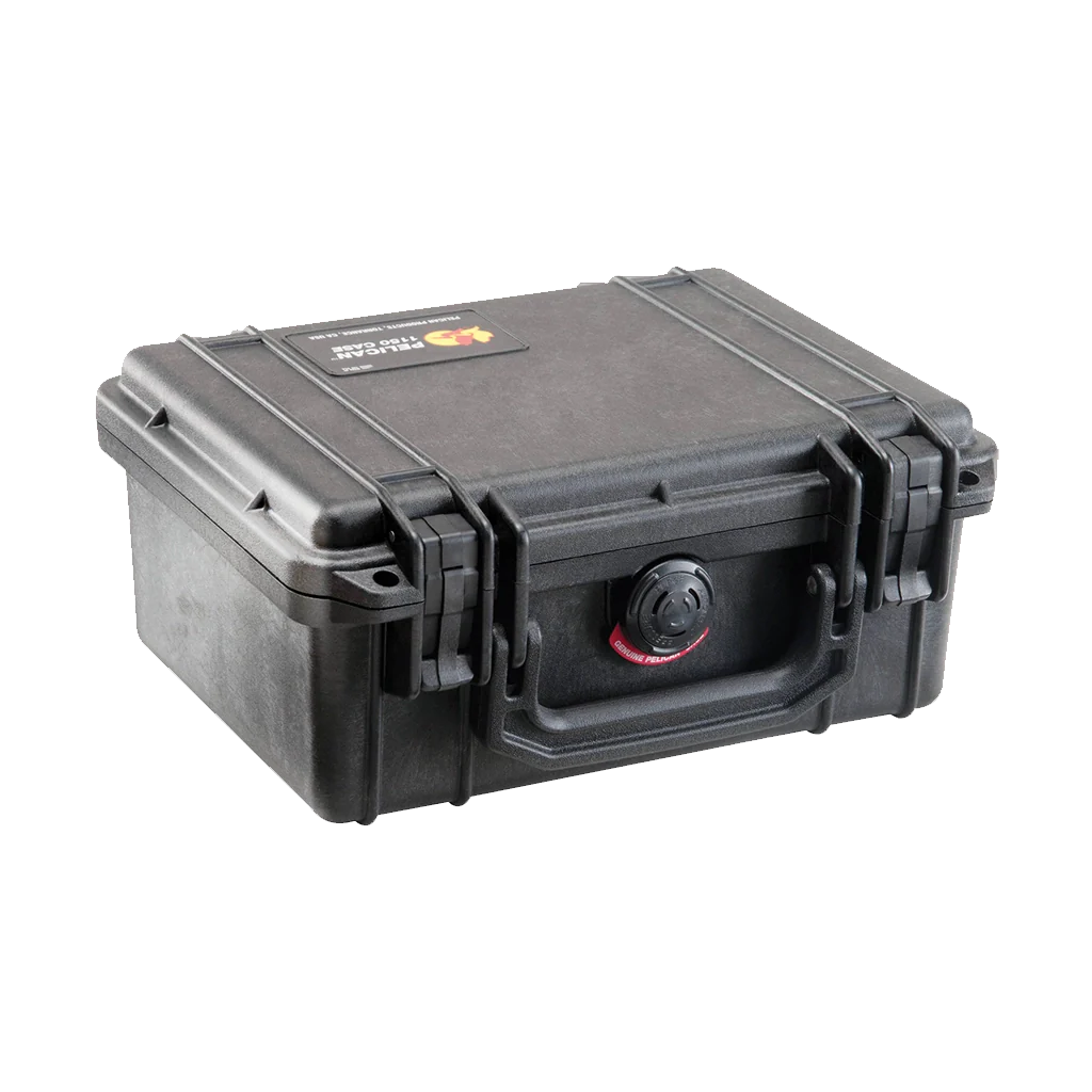 Pelican 1150 Case (Black) with Pick 'N Pluck Foam