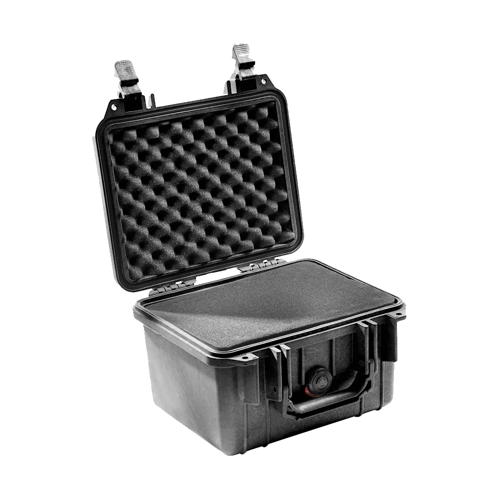 Pelican 1300 Case (Black) with Pick 'N Pluck Foam - Image 2