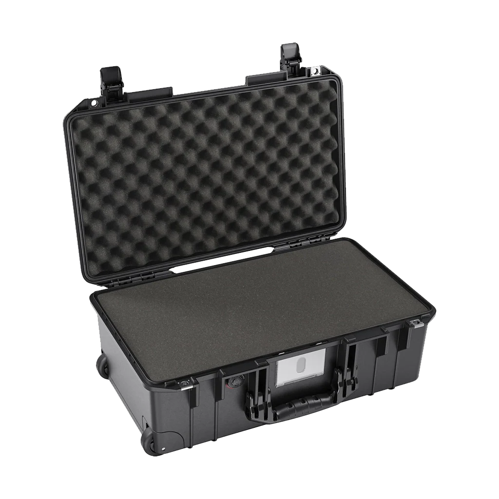 Pelican 1535 Air Wheeled Case with Pick-N-Pluck Foam (Black) - Image 2