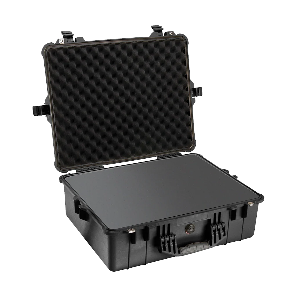 Pelican 1600 Case (Black) with Pick 'N Pluck Foam - Image 2