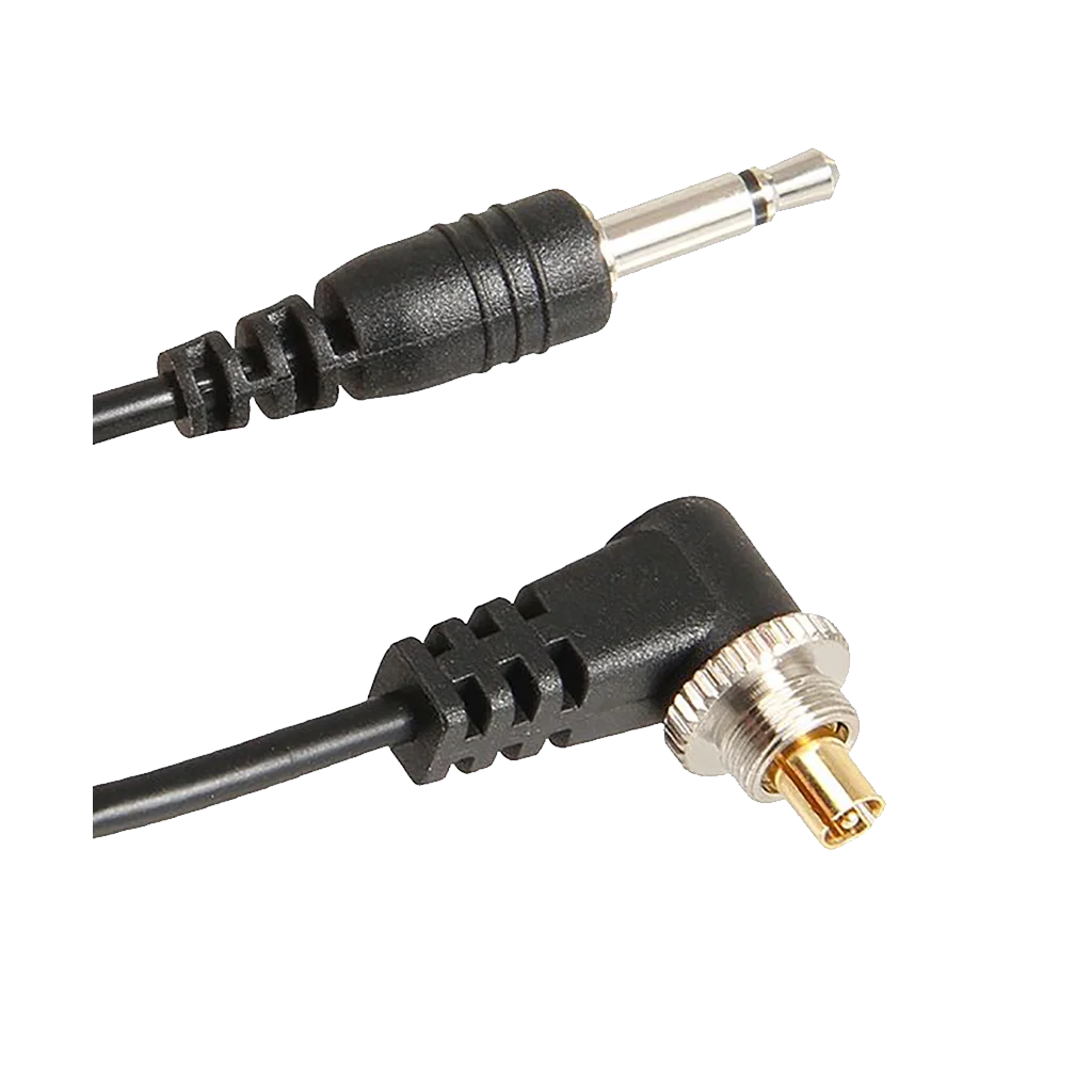 Phottix Sync Cord 40cm 3.5mm Male to Locking PC