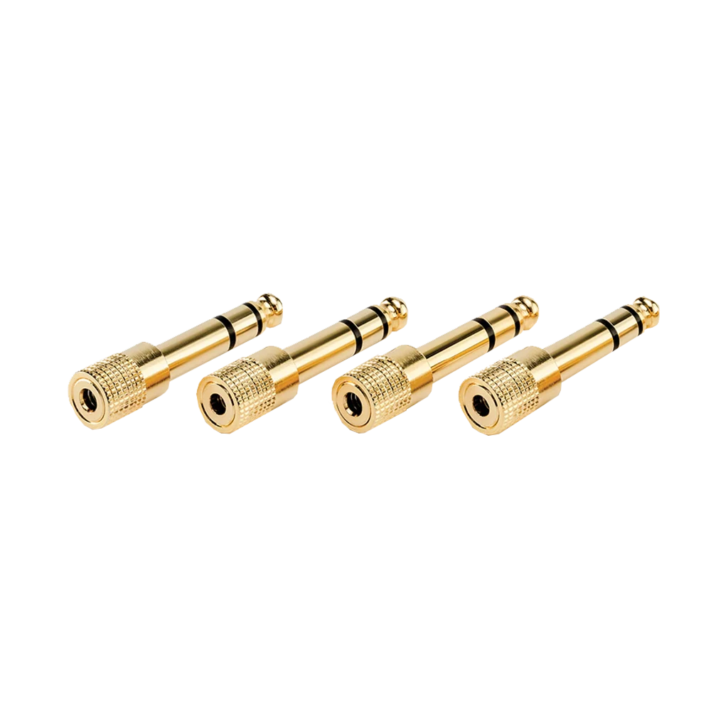 Rode HJA-4 3.5mm TRS to 1/4" Headphone Adapters (4-Pack)