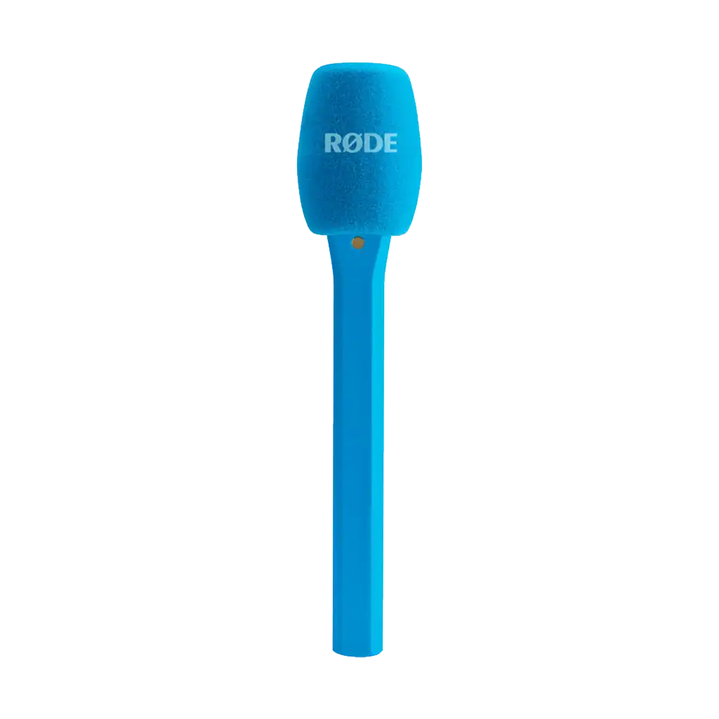 Rode Interview Micro Handheld Mic Adapter for Wireless Clip-On Transmitter (Blue)