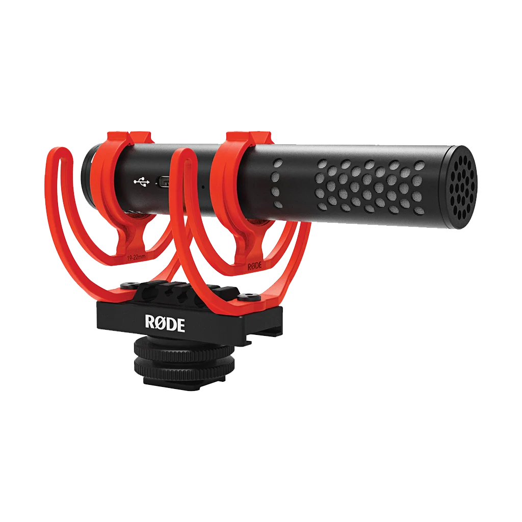 Rode VideoMic GO II Ultracompact Analog/USB Camera-Mount Shotgun Microphone