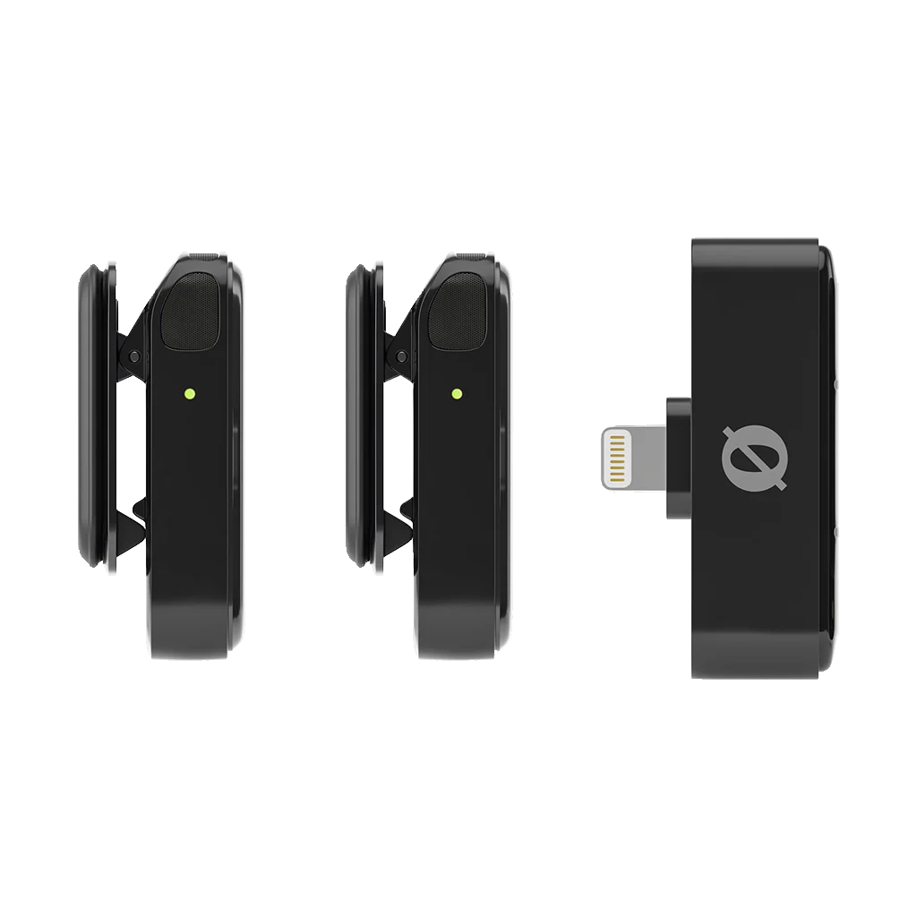 Rode Wireless Micro 2-Person Ultracompact Wireless Microphone System with Lightning Connector (2.4 GHz, Black) - Image 2