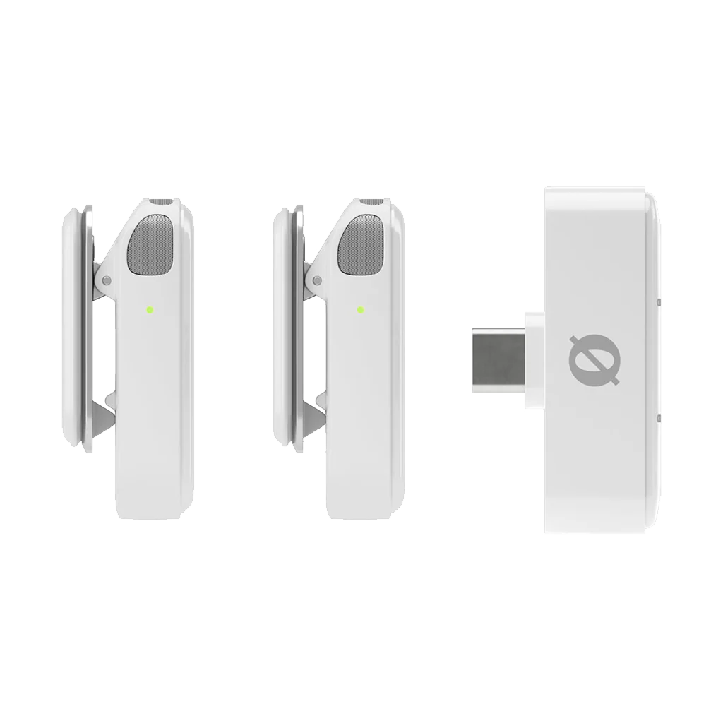 Rode Wireless Micro 2-Person Ultracompact Wireless Microphone System with Lightning Connector (2.4 GHz, White) - Image 2