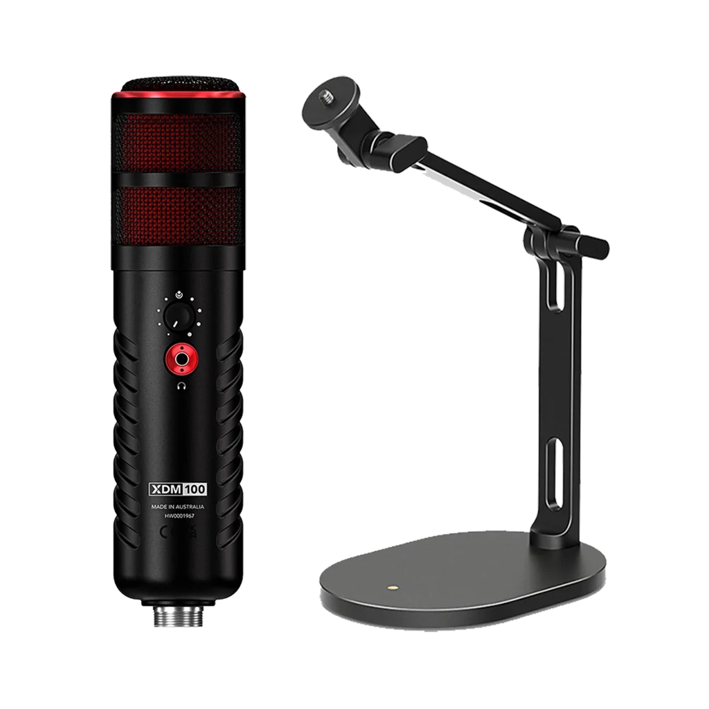 Rode X XDM-100 Dynamic USB-C Microphone with Rode DS2 Desktop Stand