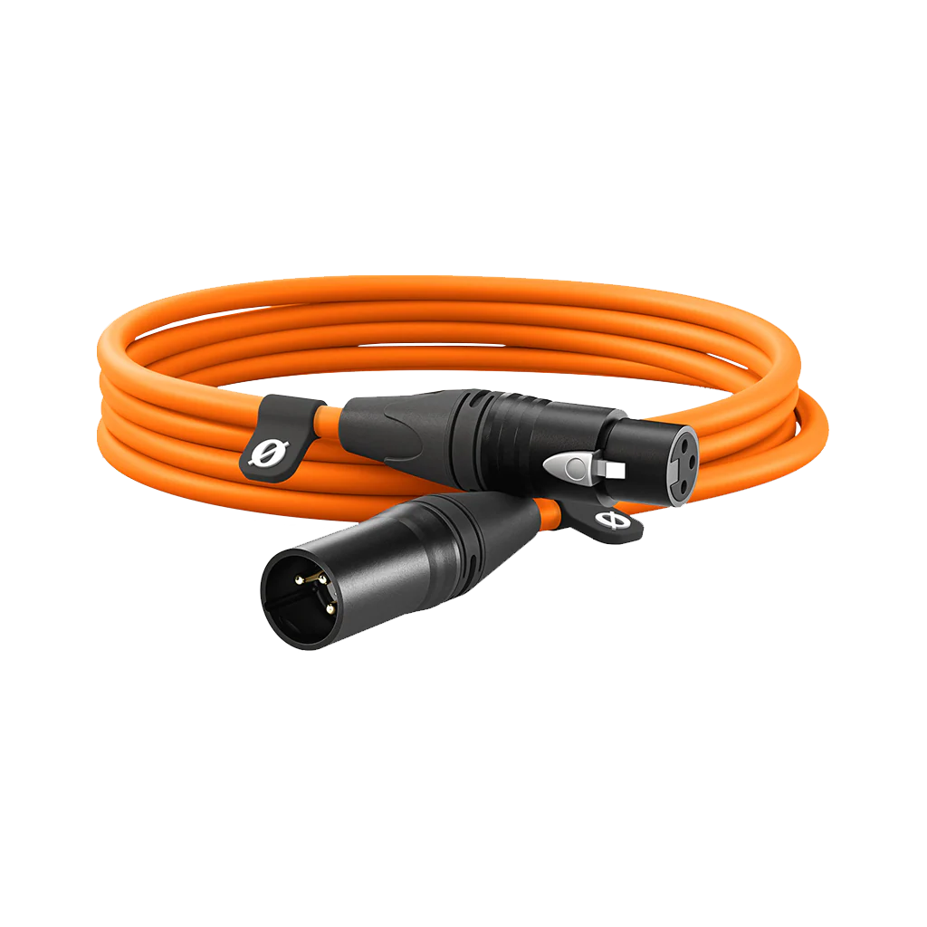 Rode XLR Male to XLR Female Cable (Orange, 3m)