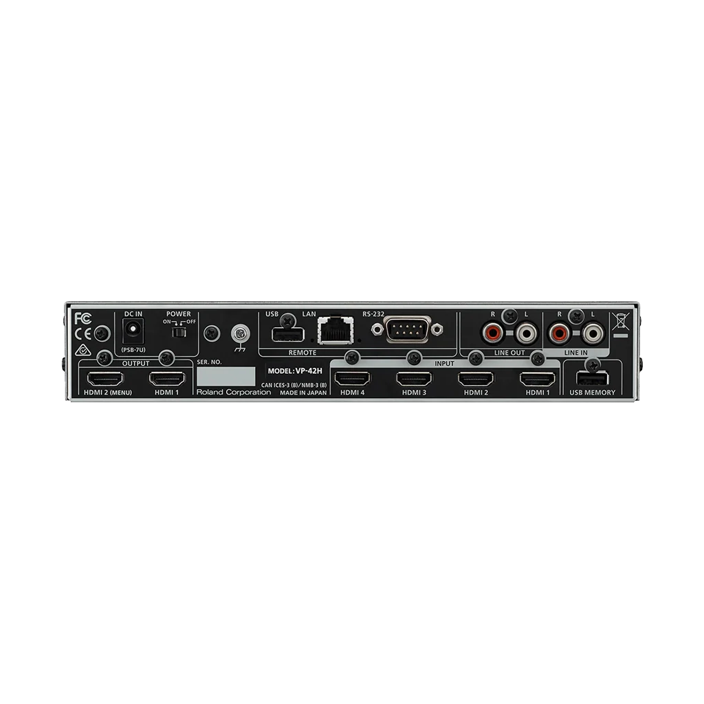 Roland VP-42H Video Processor 4 x 1 HDMI - Image 2