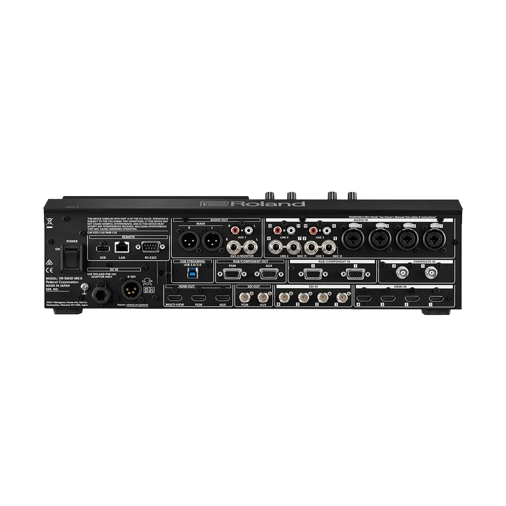 Roland VR-50HD MK II Multi-Format AV Mixer with USB 3.0 Streaming - Image 2