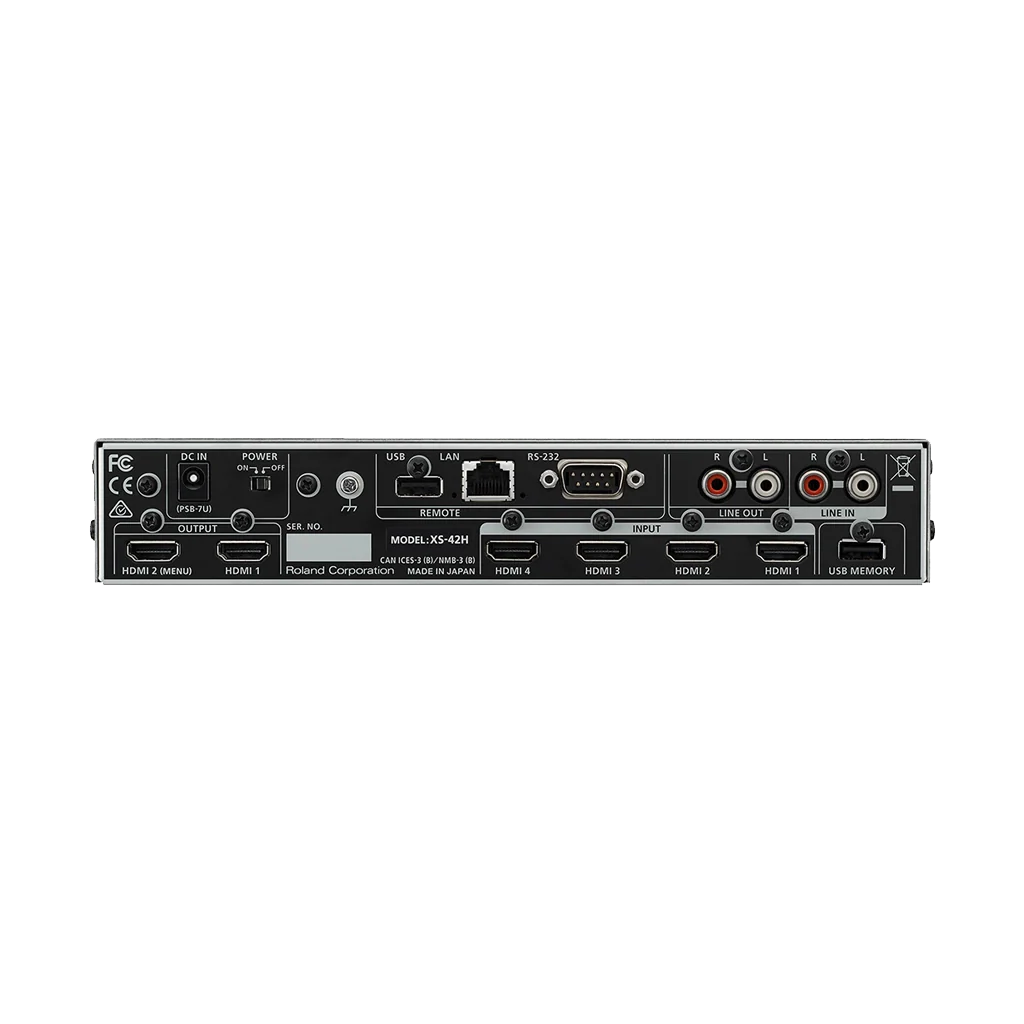 Roland XS-42H Matrix Switcher 4 x 2 HDMI - Image 2