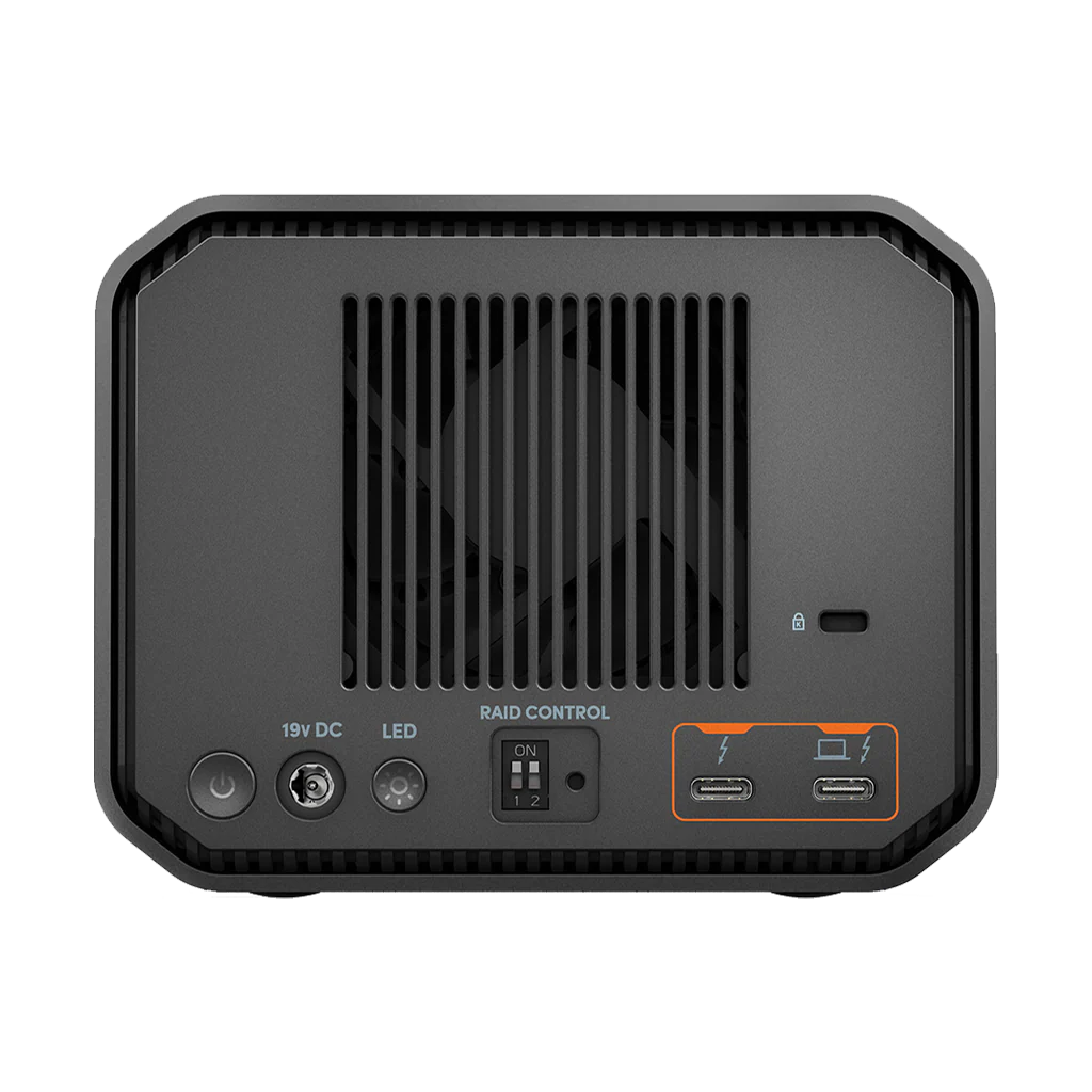SanDisk Professional 16TB G-RAID PROJECT 2 2-Bay Thunderbolt 3 RAID Array (2 x 8TB) - Image 2