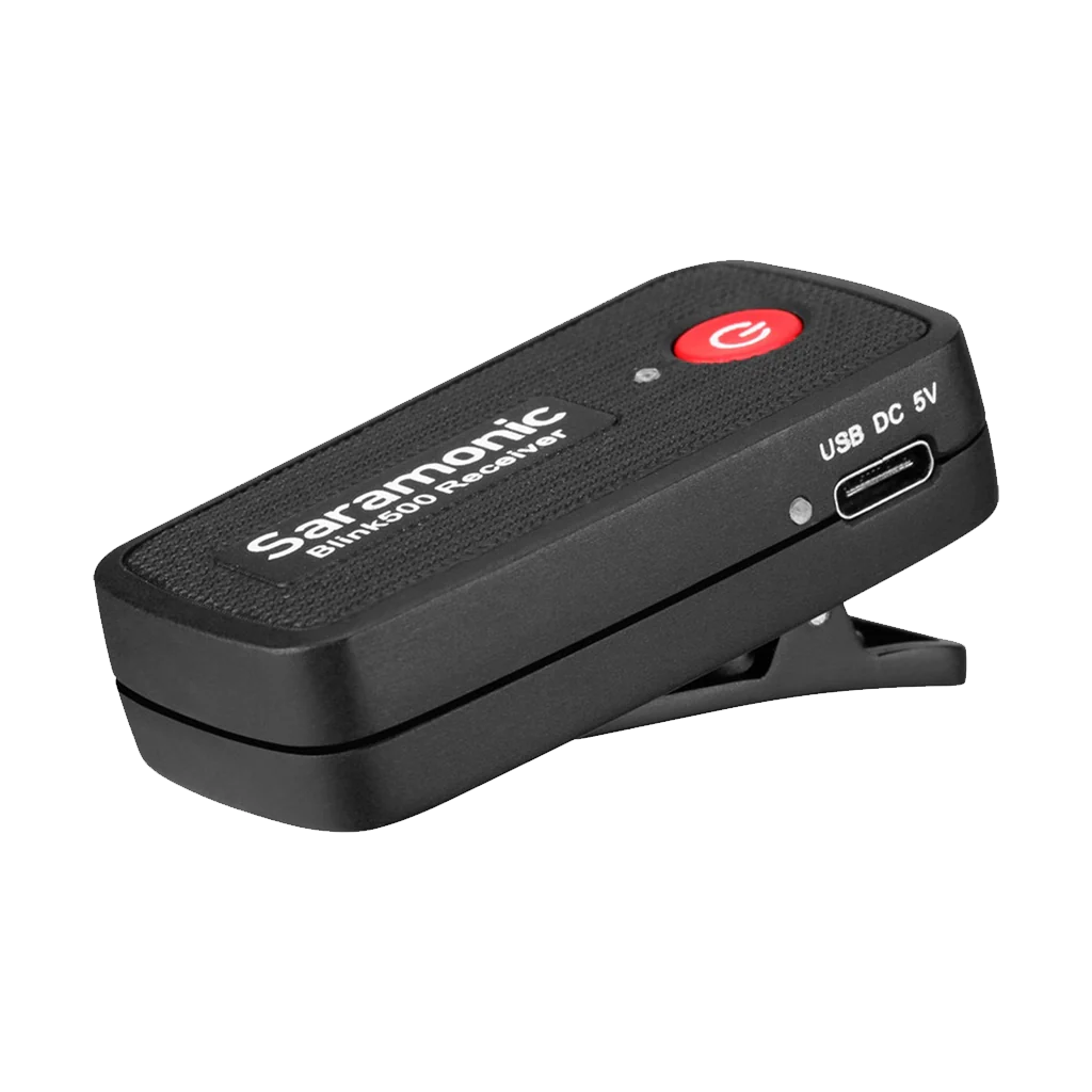Saramonic Blink 500 RX Dual-Channel Camera-Mount Digital Wireless Receiver (2.4 GHz) - Image 3