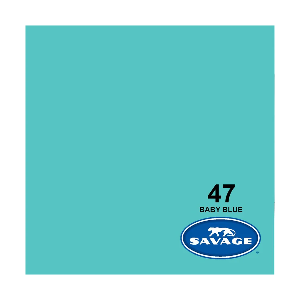 Savage Background Paper Baby Blue 47 (2.18m x 11m)