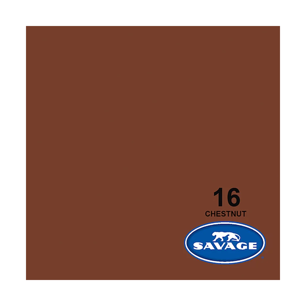 Savage Background Paper Chestnut 16 (2.72m x 11m)