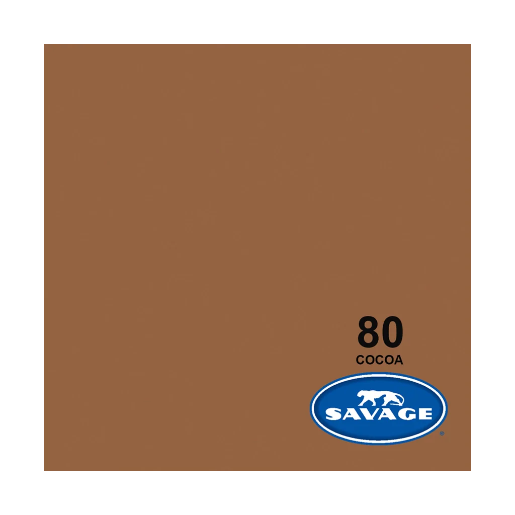 Savage Background Paper Cocoa 80 (2.18m x 11m)