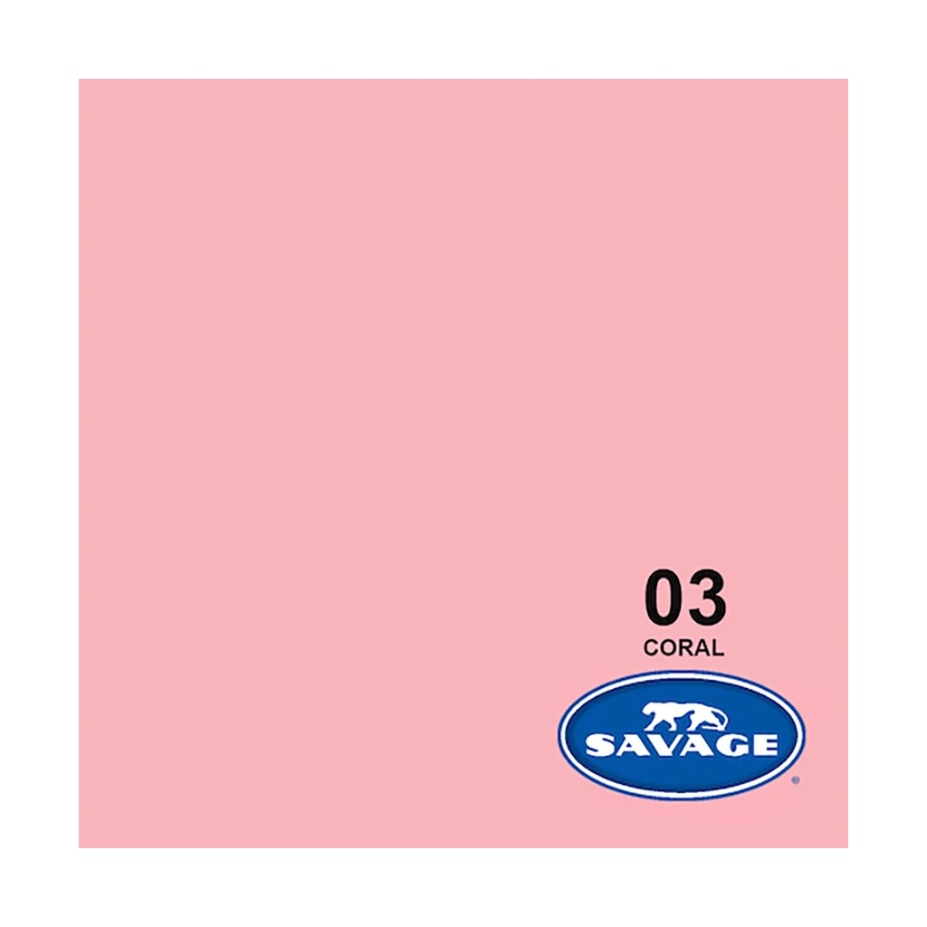 Savage Background Paper Coral 03 (1.35m x 11m)