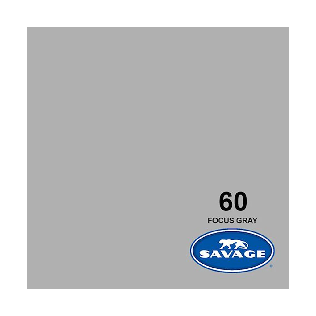 Savage Background Paper Focus Gray 60 (2.72m x 11m)