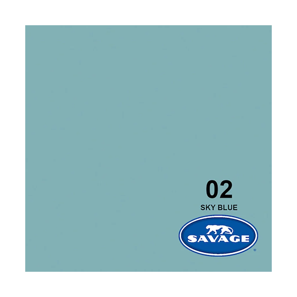 Savage Background Paper Sky Blue 02 (2.18m x 11m)