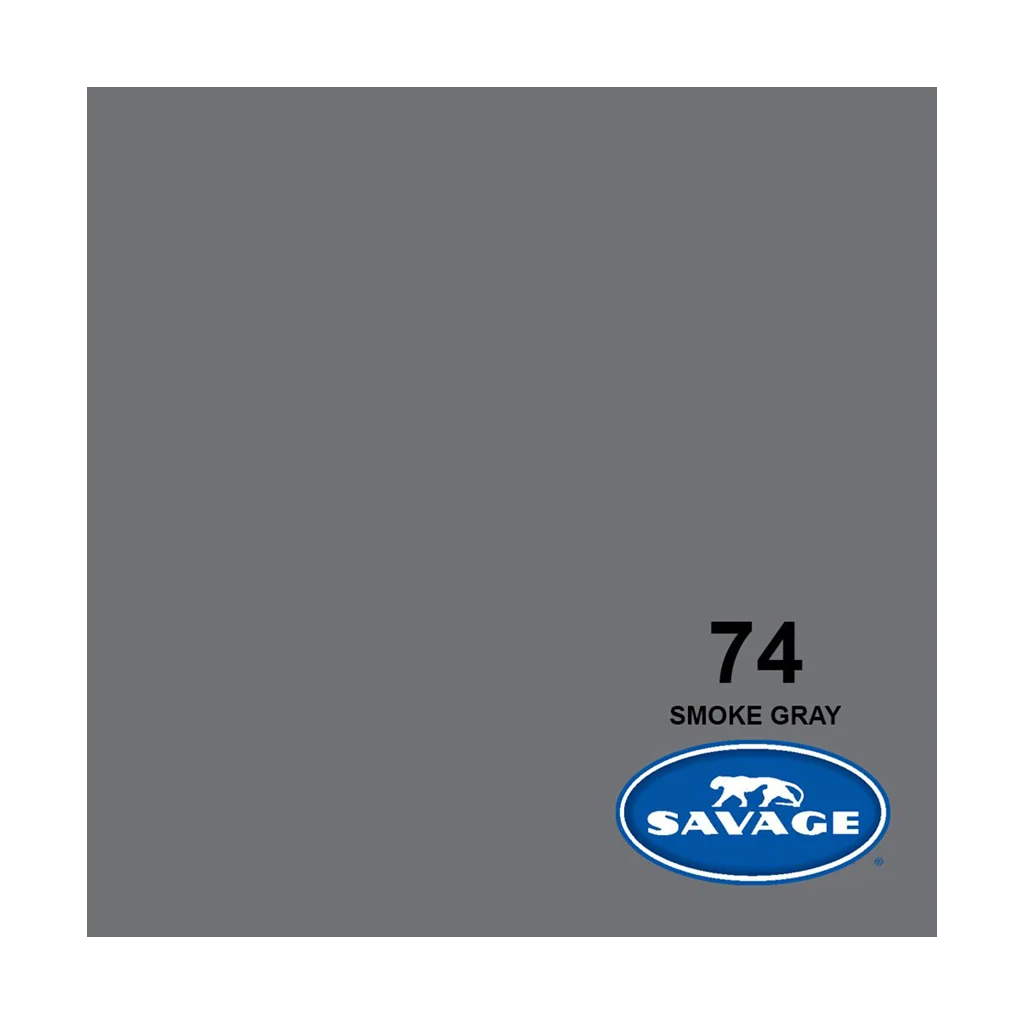 Savage Background Paper Smoke Gray 74 (2.72m x 11m)