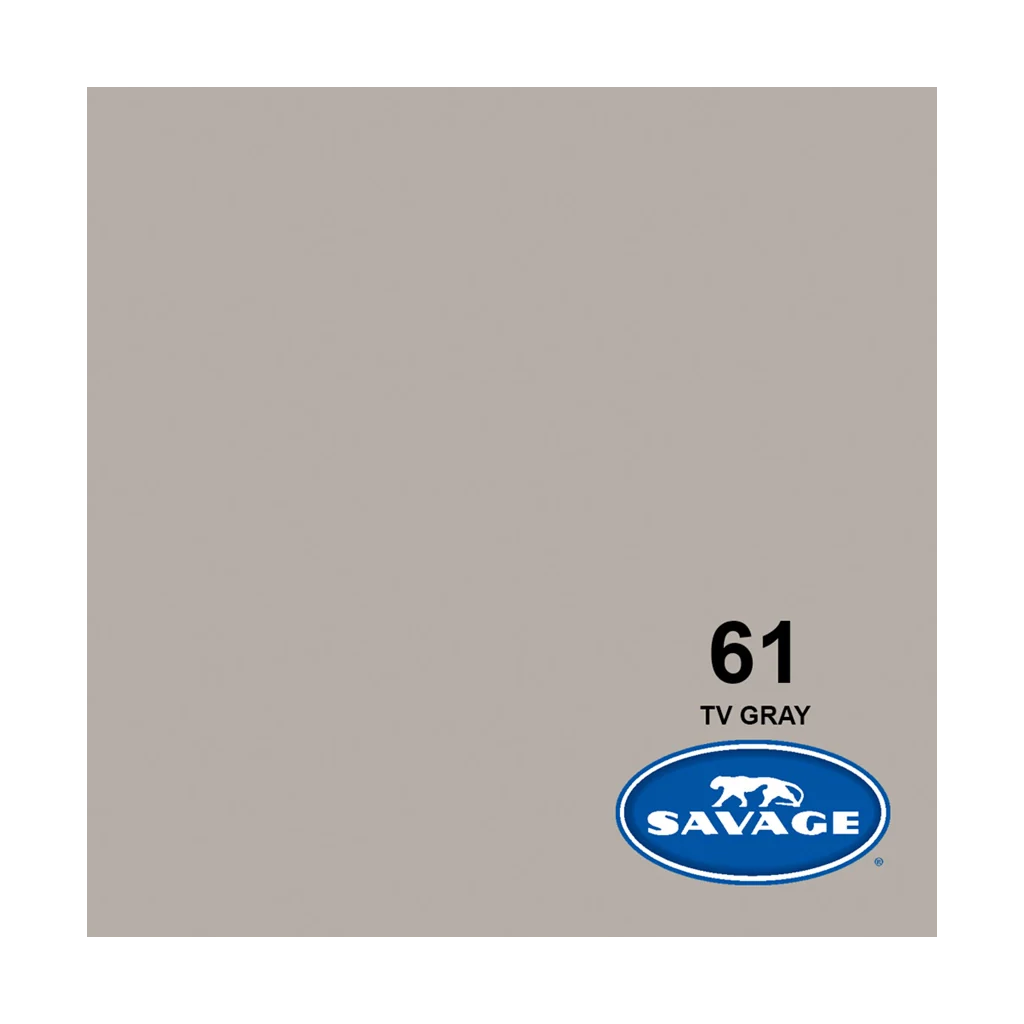 Savage Background Paper TV Gray 61 (2.72m x 11m)