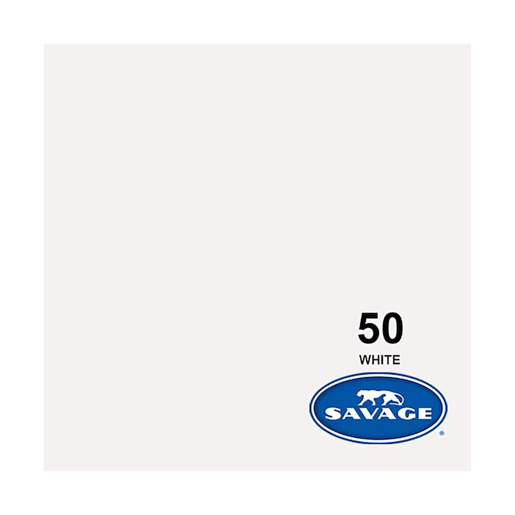 Savage Background Paper White 50 (2.72m x 11m)