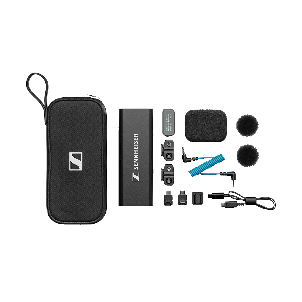 Sennheiser Profile 2-Person Clip-On Wireless Audio System/Recorder for Camera and Smartphone (2.4 GHz)