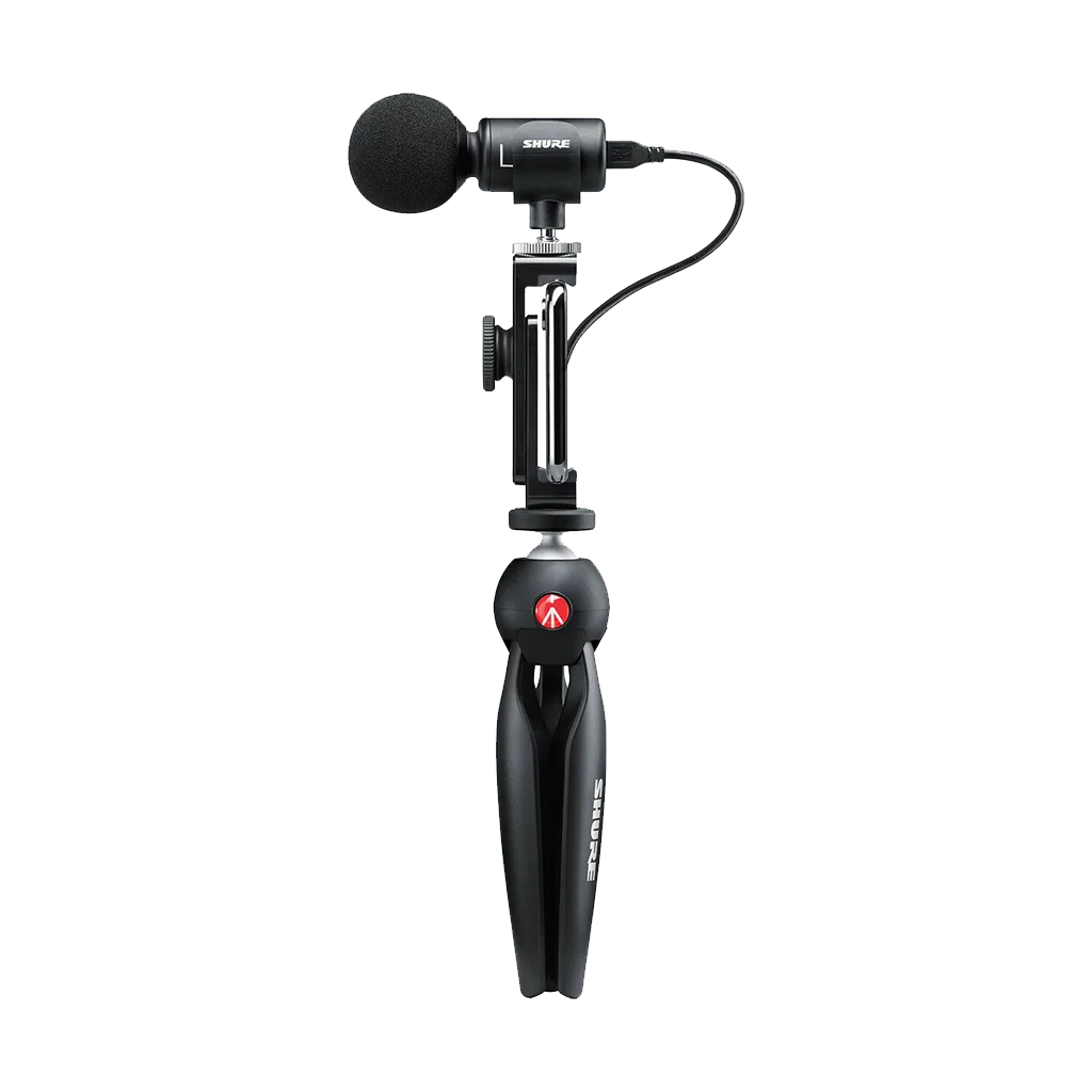Shure MOTIV MV88+ Video Kit Digital Stereo Microphone and Accessories for Smartphones - Image 2