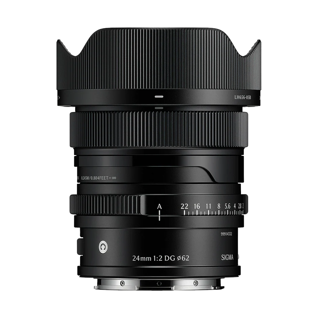 Sigma 24mm f/2 DG Contemporary Lens (L-Mount, Black)