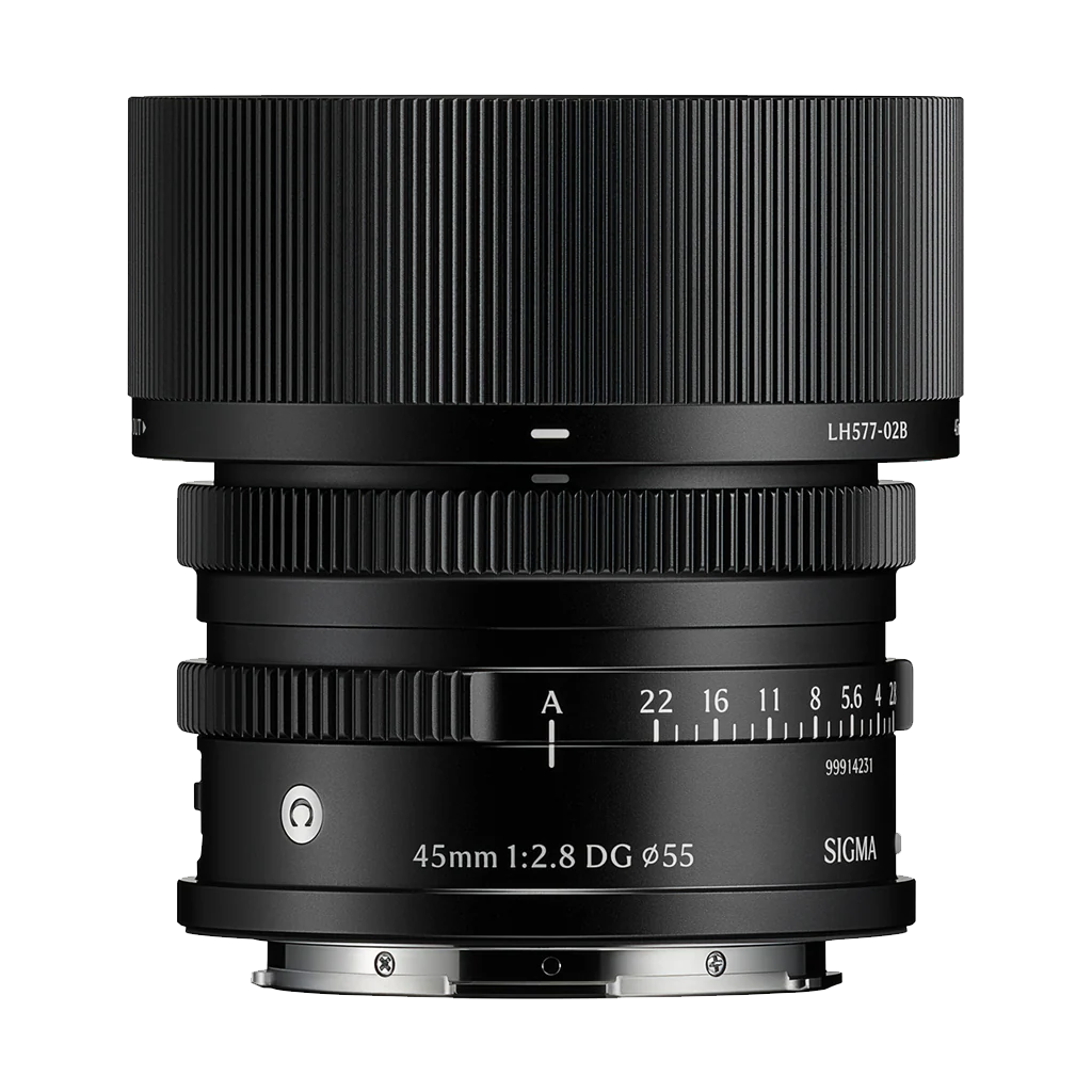 Sigma 45mm f/2.8 DG Contemporary Lens (L-Mount, Black)