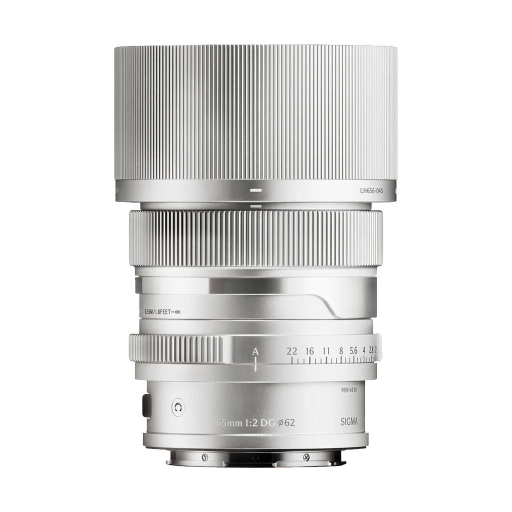 Sigma 65mm f/2 DG Contemporary Lens (L-Mount, Silver)