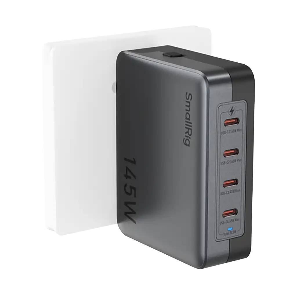 SmallRig 145W 4-Port USB-C Wall Power Adapter - Image 4