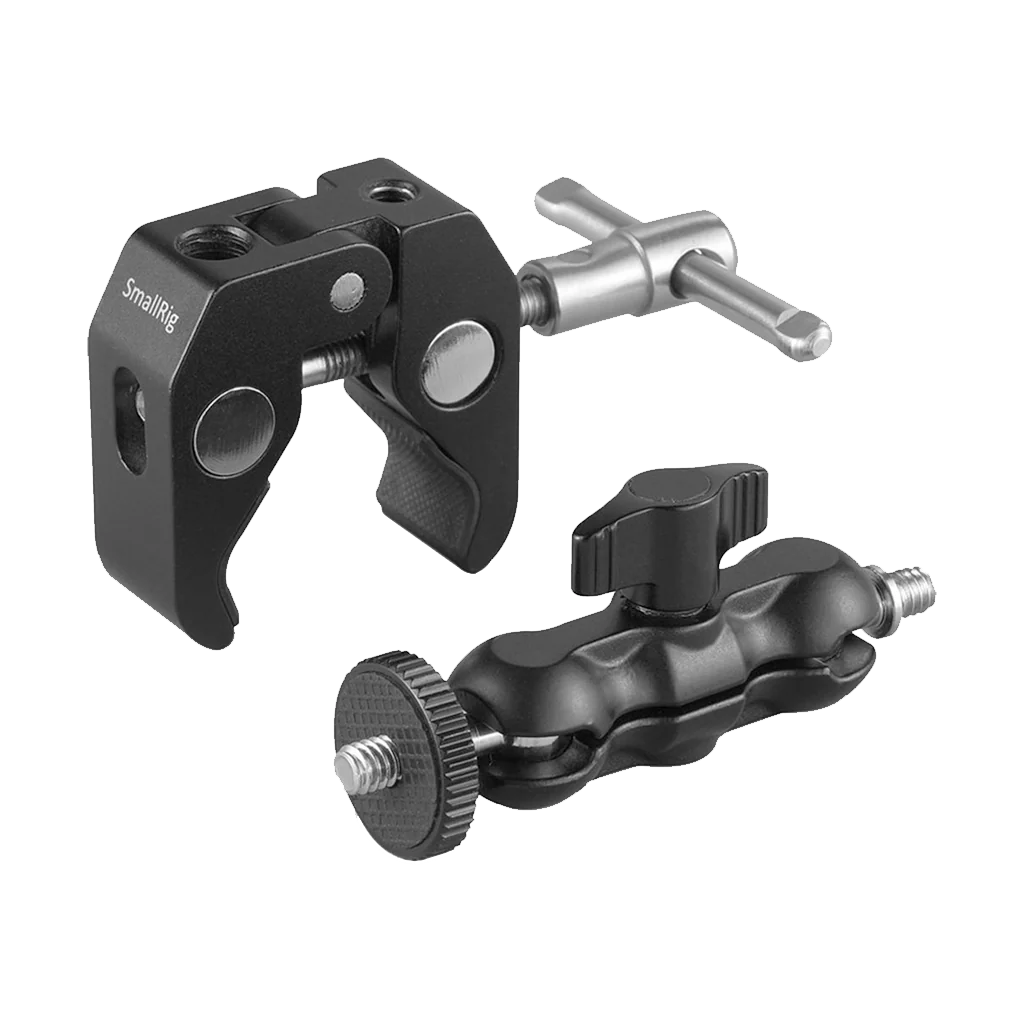 SmallRig 2164 Multifunctional Crab Clamp with 3.5" Ball Head Arm - Image 2