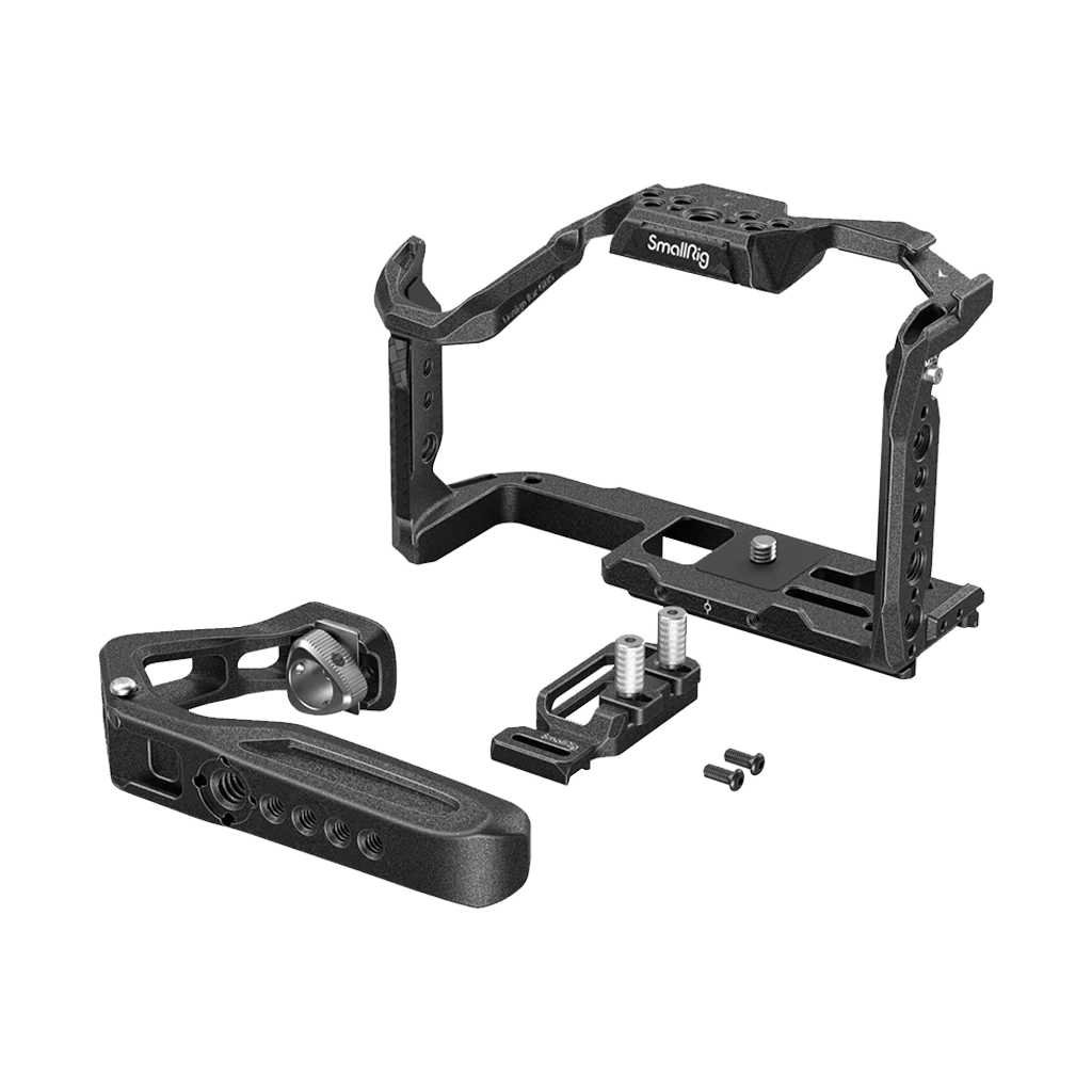 SmallRig "Black Mamba" Series Camera Cage with Top Handle for Panasonic Lumix GH6 - Image 2