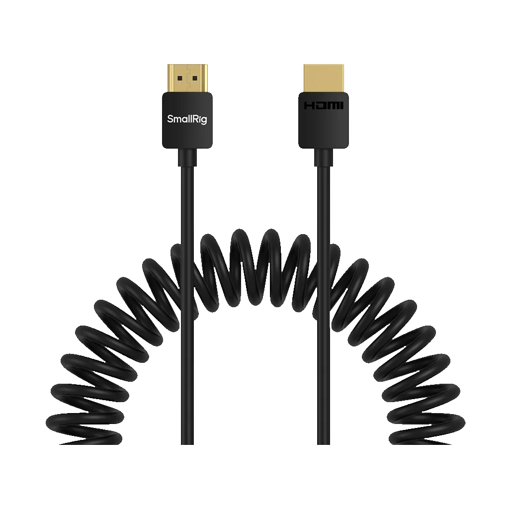 SmallRig Coiled HDMI Data Cable (1.2m)