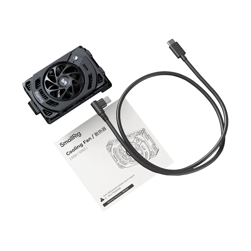SmallRig Cooling Fan for Canon EOS R5 Mark II and R5 - Image 3