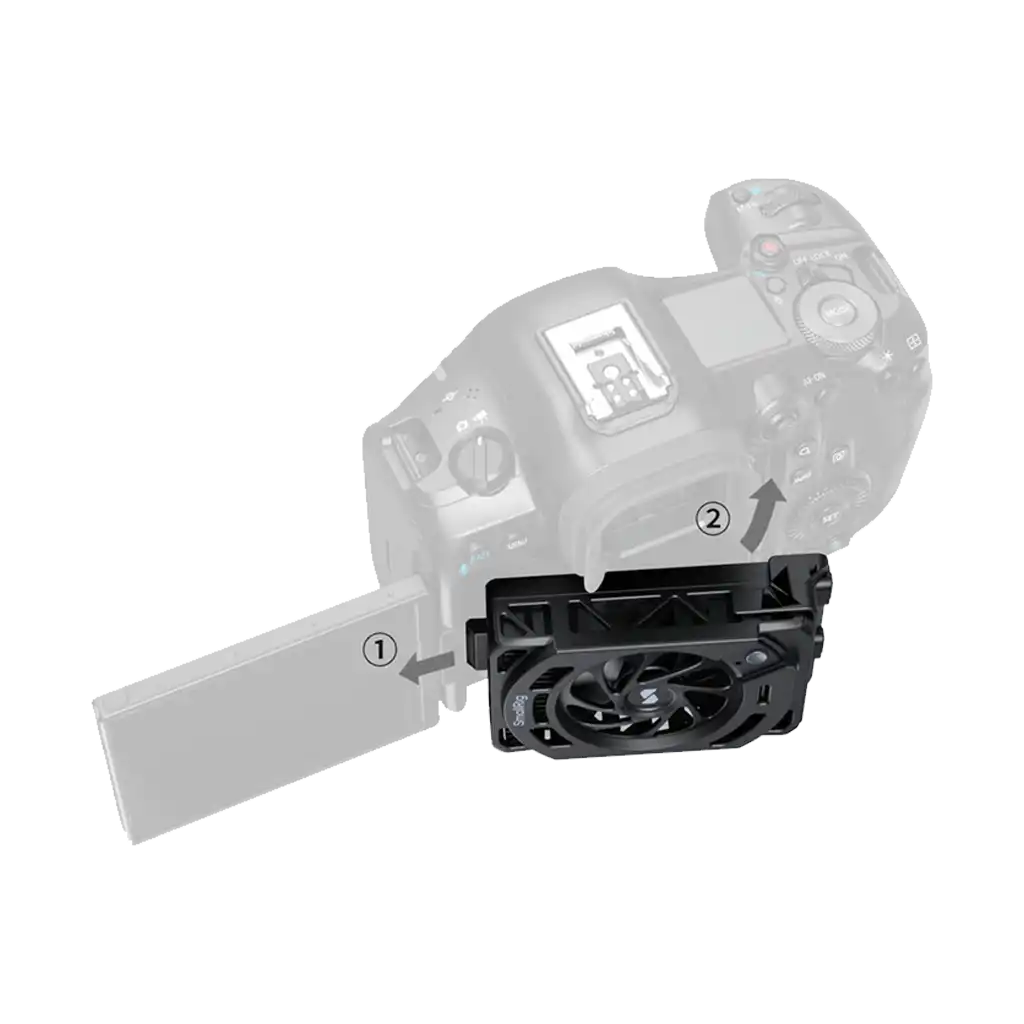 SmallRig Cooling Fan for Canon EOS R5 Mark II and R5 - Image 4