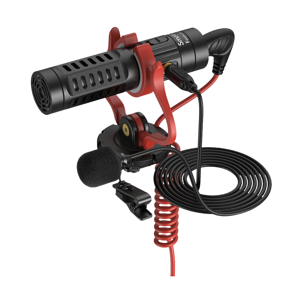 SmallRig Forevala S20 On-Camera Shotgun/Lavalier Microphone - Image 2