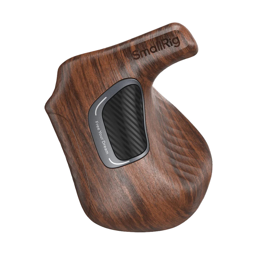 SmallRig ImageGrip Rotating Wooden Handle with ARRI-Style Rosette (Left Side)