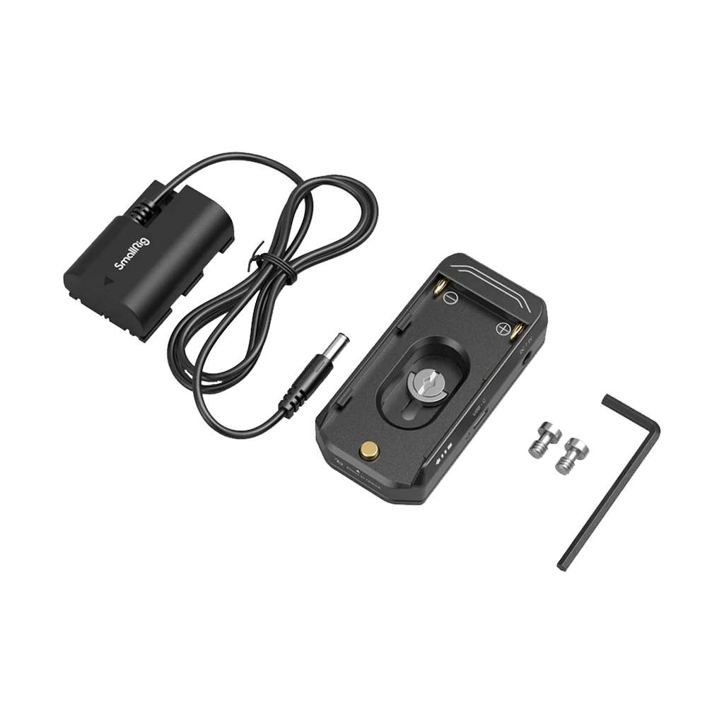 SmallRig L-Series/NP-F Battery Adapter Plate with LP-E6NH Dummy Battery Kit (Advanced Edition)