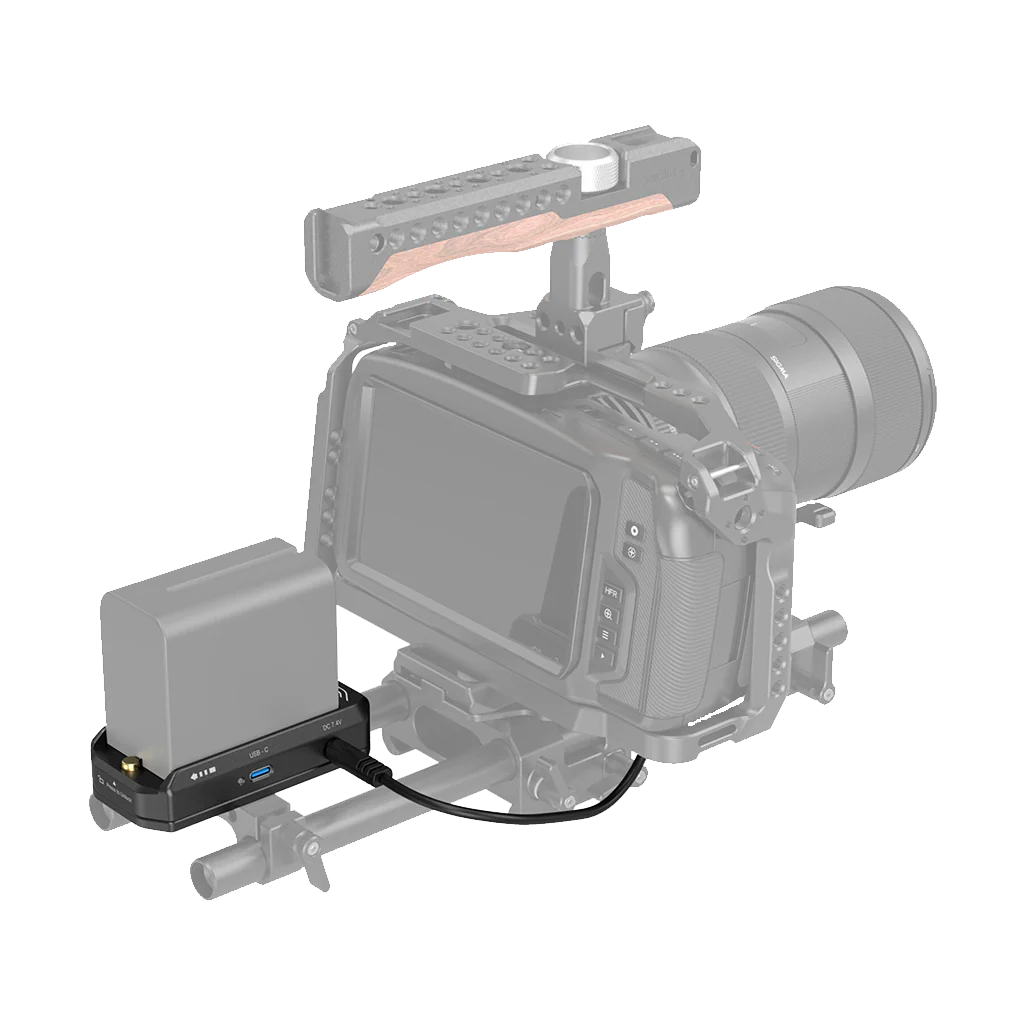 SmallRig L-Series/NP-F Battery Adapter Plate with LP-E6NH Dummy Battery Kit (Advanced Edition) - Image 4