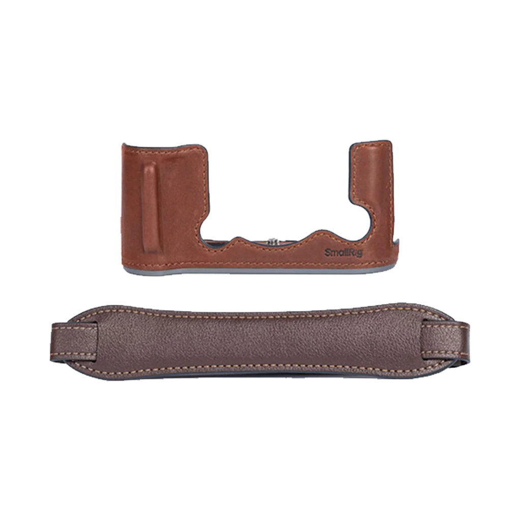 SmallRig Leather Half Case Kit for Fujifilm X-T50 (Brown)