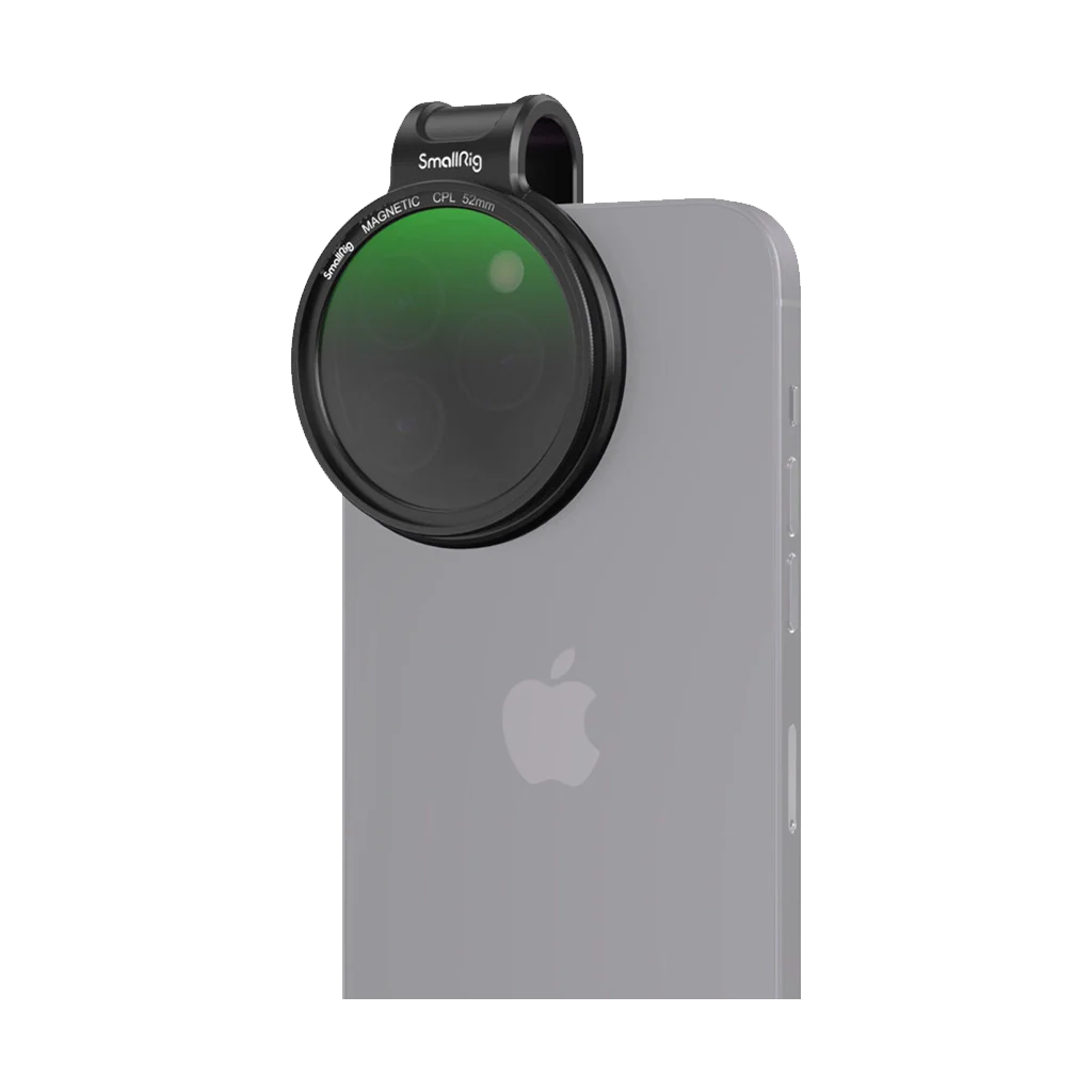 SmallRig MagEase Magnetic Smartphone CPL Filter Kit with 52mm Adapter - Image 2