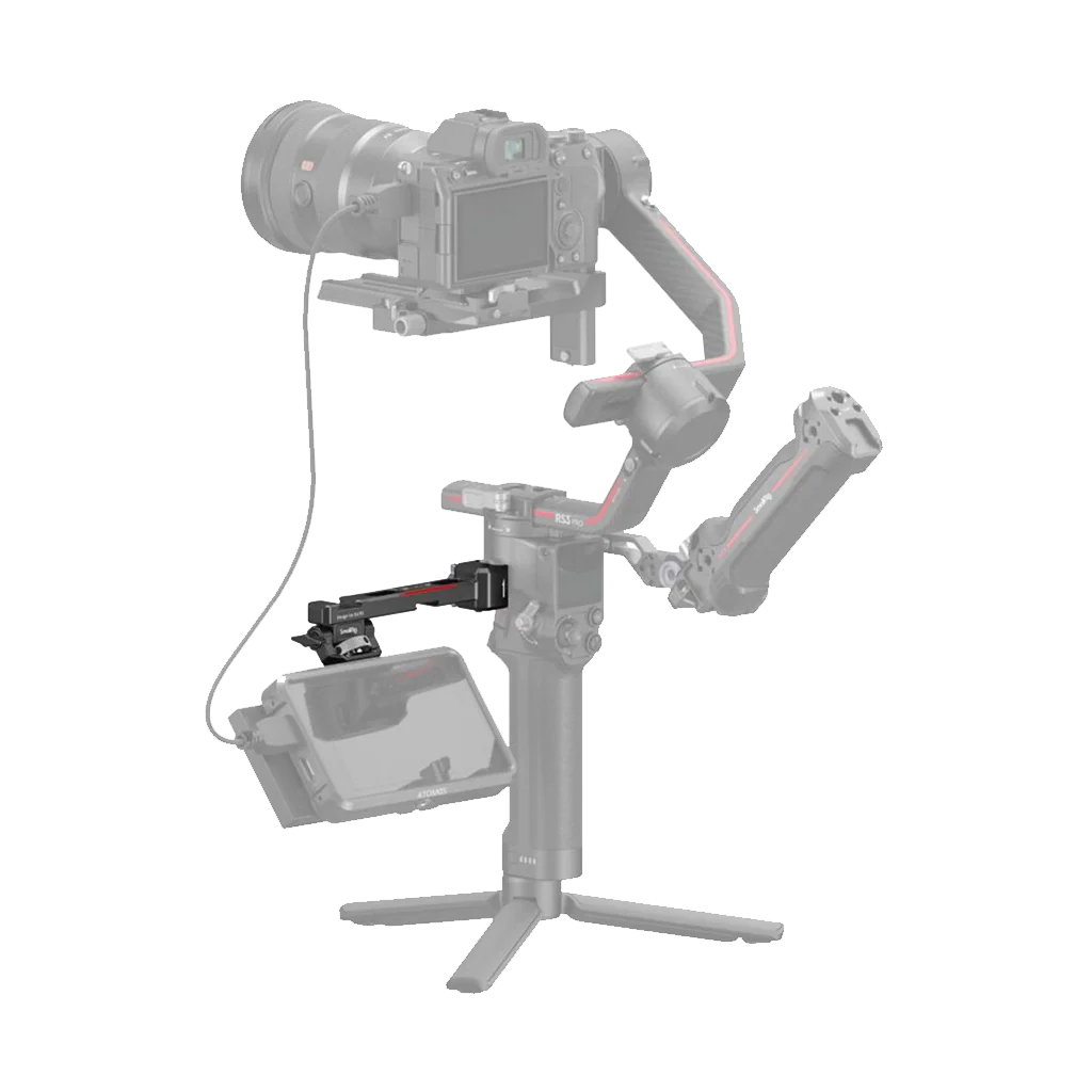 SmallRig Monitor Mount with NATO Clamp for DJI RS 2, RSC 2, RS 3, RS 3 Pro and RS 3 Mini - Image 2