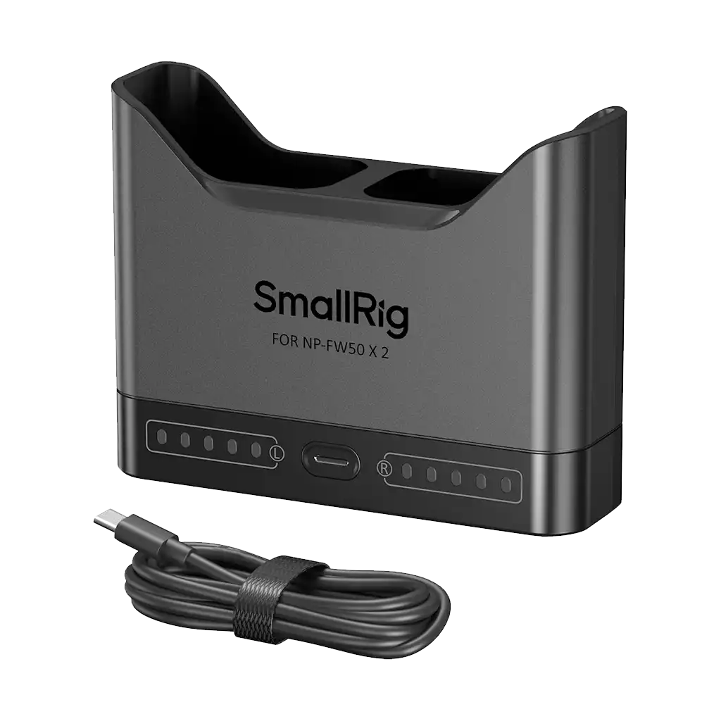 SmallRig NP-FW50 Dual Camera Battery Charger - Image 3