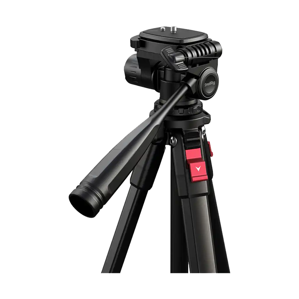SmallRig Portable Aluminum Video Tripod with Center Column - Image 3