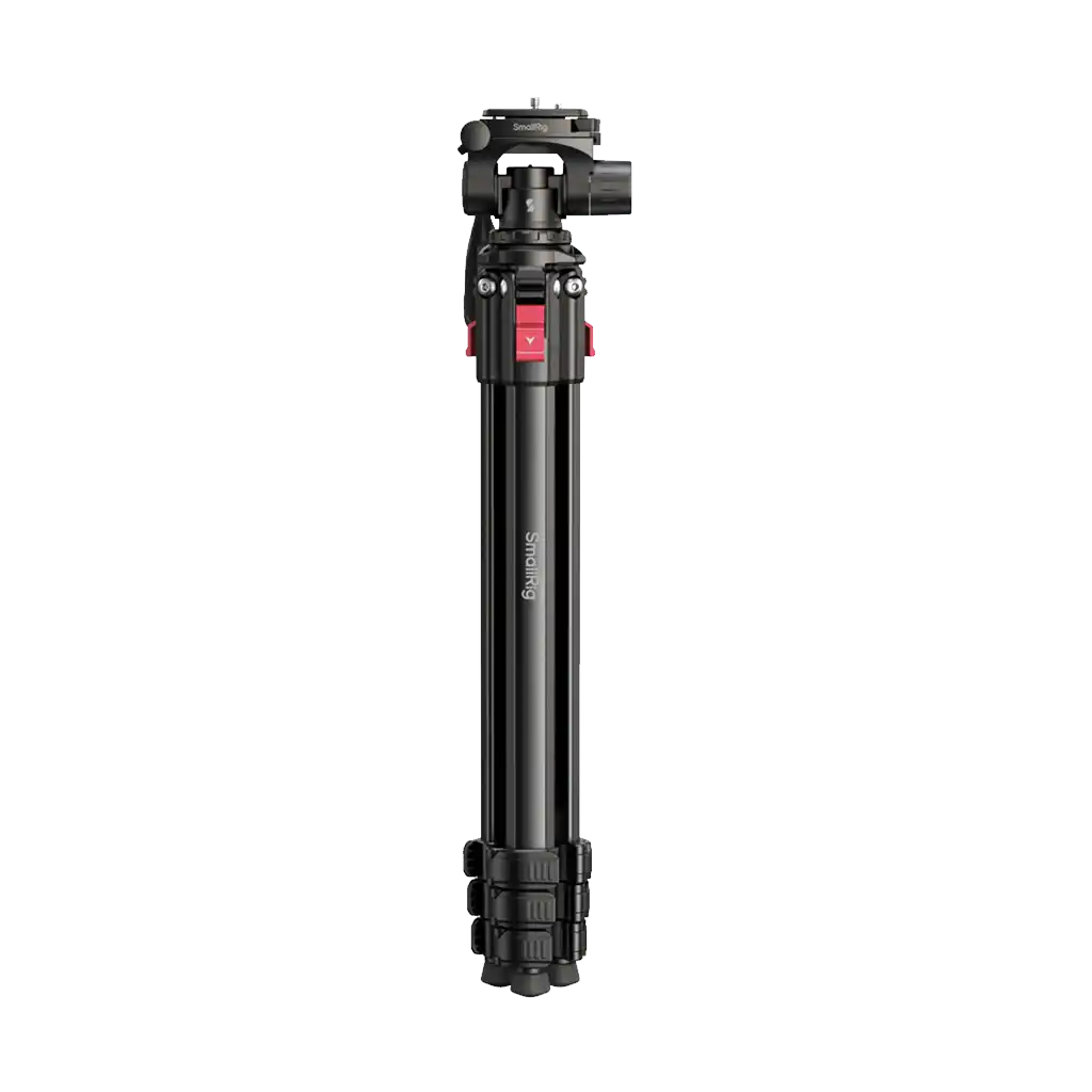 SmallRig Portable Aluminum Video Tripod with Center Column - Image 4