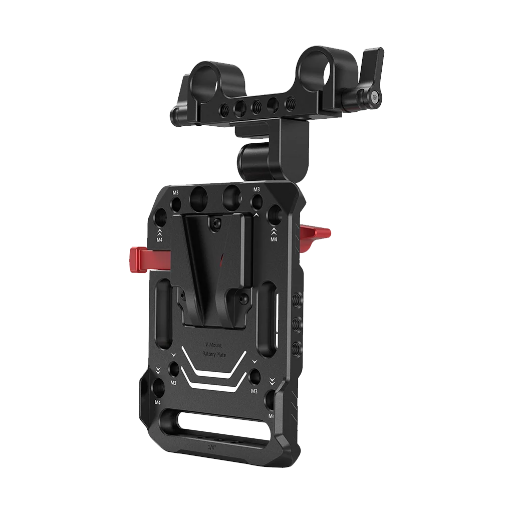 SmallRig V-Lock Battery Plate with 15mm Rod Clamp and Adjustable Arm - Image 2
