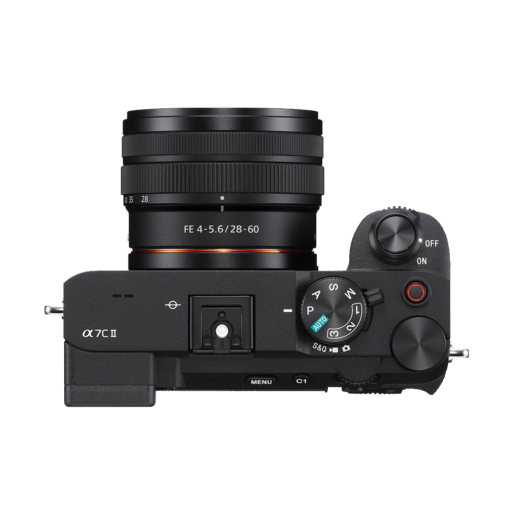Sony Alpha a7C II Mirrorless Digital Camera with 28-60mm Lens (Black) - Image 3